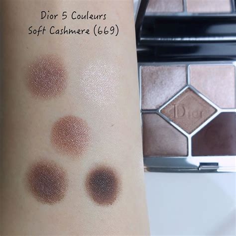 dior 5 colour eyeshadow palette swatches|Dior cashmere eyeshadow.